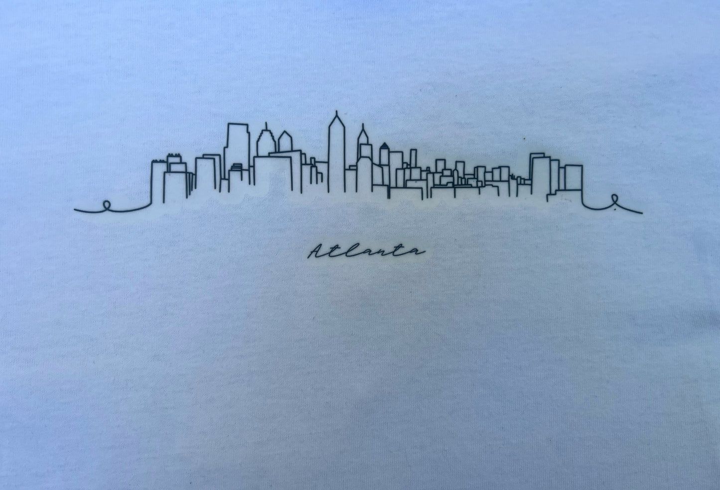 Minimalist Atlanta Skyline Tee