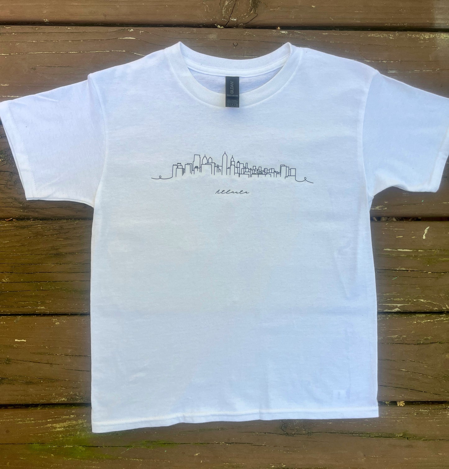 Minimalist Atlanta Skyline Tee